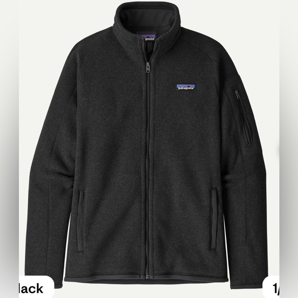 Women’s Better Sweater black Patagonia jacket